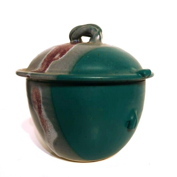 Vintage Handcrafted Lidded Pot Studio Pottery Stoneware by Bill Tyner - Picture 4 of 7